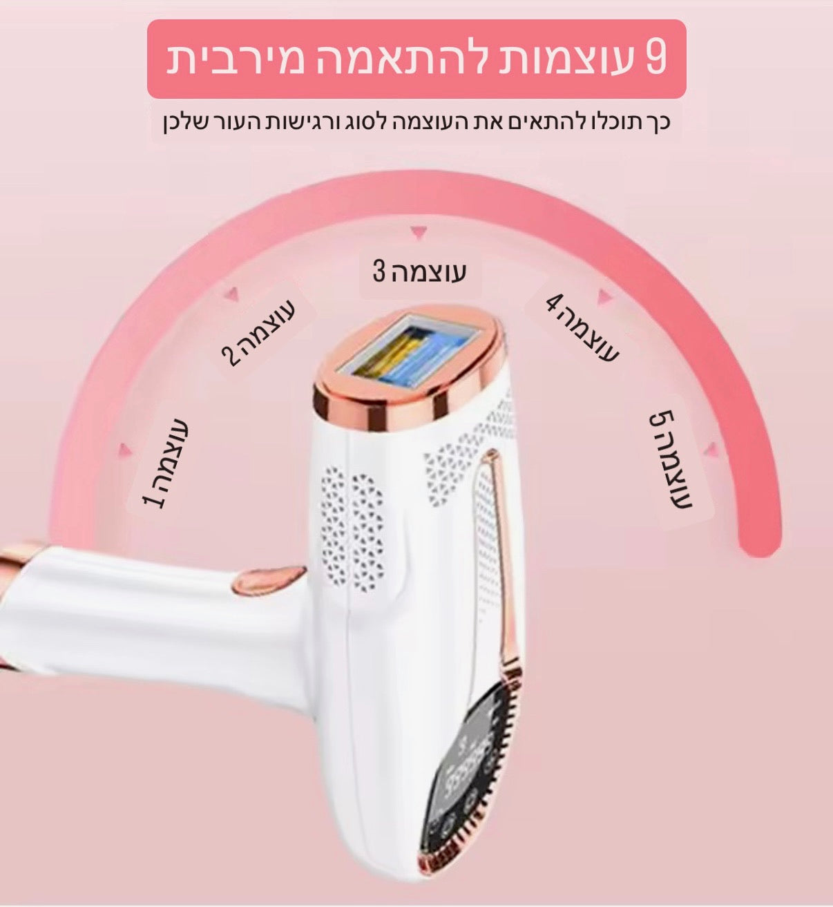 9 עוצמות להתאמה מירבית