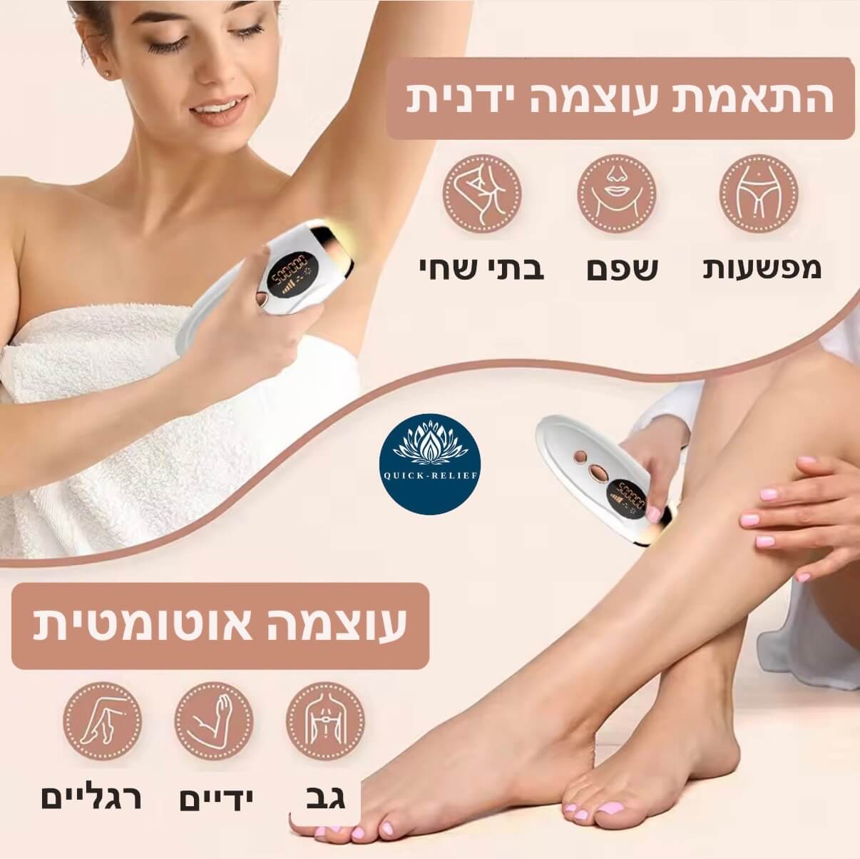 התאמת עוצמה ידנית , ואוטומטית