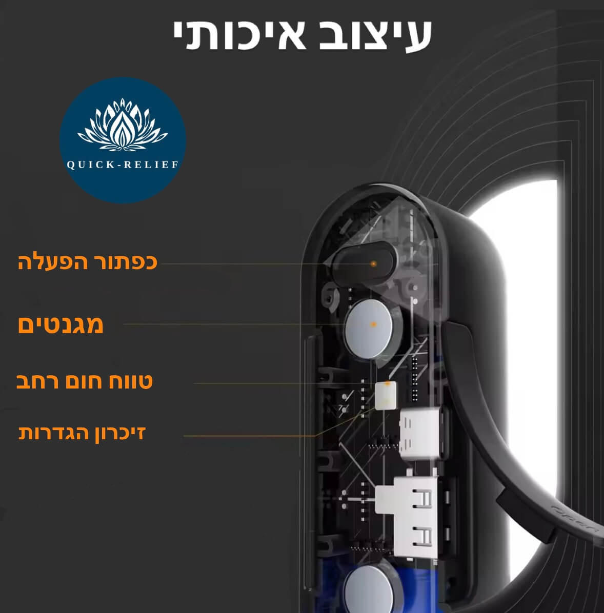 מחמם ידיים ומטען נייד
