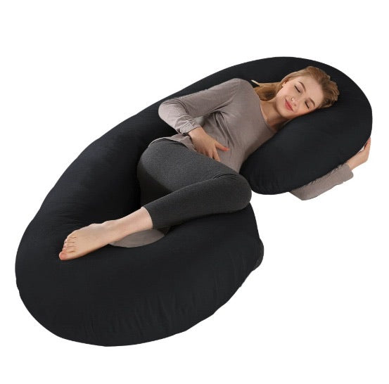 כרית הריון פרימיום שחורה