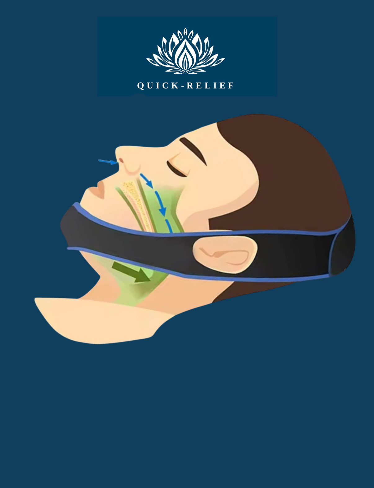 רצועת סנטר ללילה