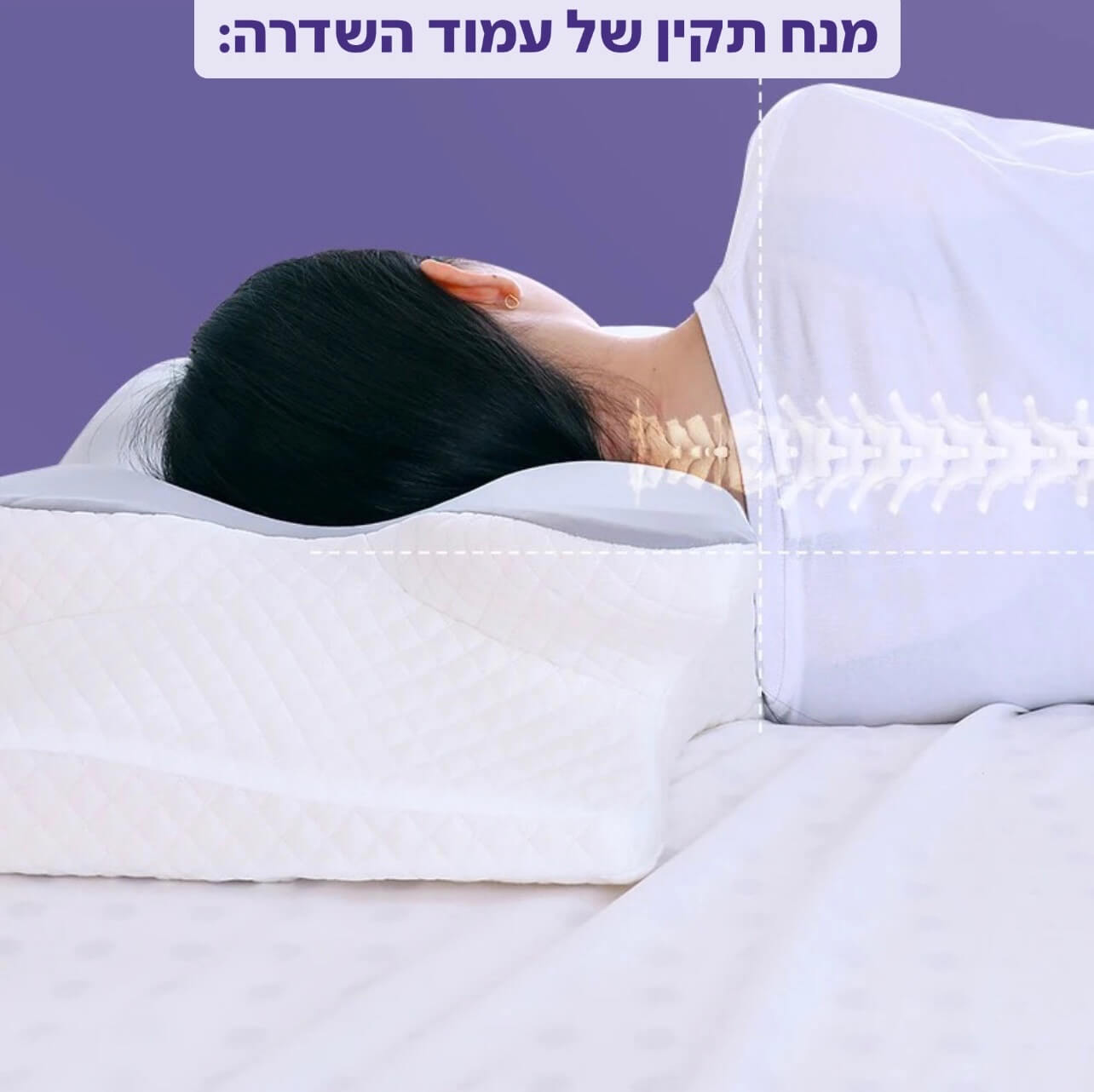 גובה ויציבות מושלמת, מנח נכון לצוואר