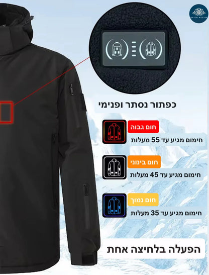 סופטשל חימום חשמלי