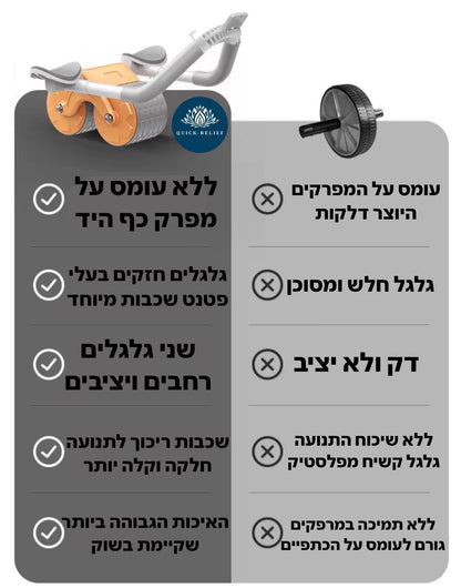 גלגל רולר לשרירי בטן