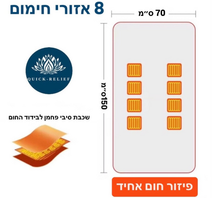 שמיכה מחממת חשמלית