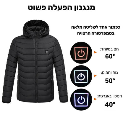 מעיל חימום חשמלי