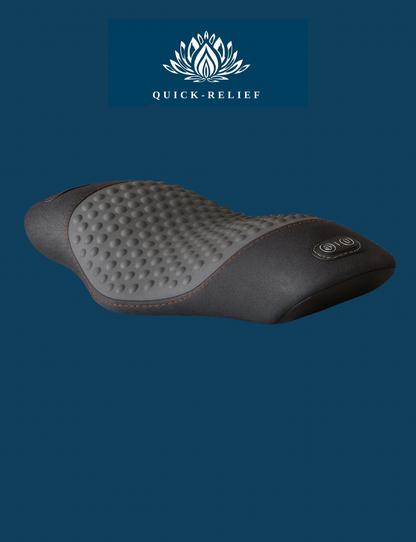 כרית עיסוי לצוואר תפוס וטיפול בכאבי צוואר , באמצעות עיסוי שיאצו וחימום מובנה, כרית לכאבי גב תחתון