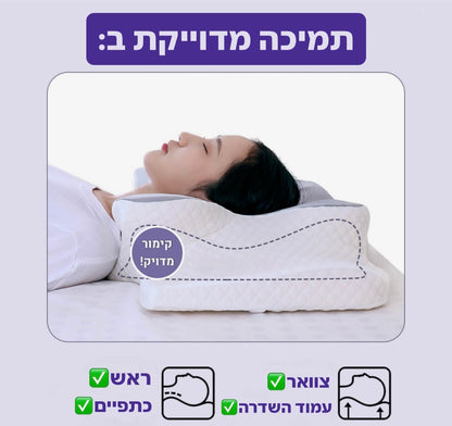 תמיכה בצוואר ובעמוד השדרה
