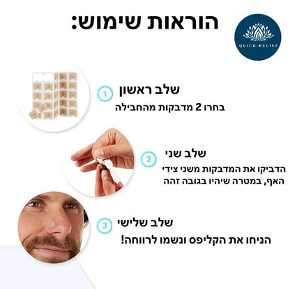 דרך השימוש במוצר , שלבי השימוש
